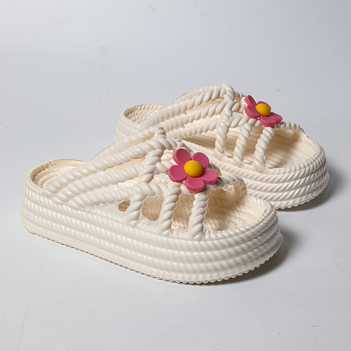 TEMU Women's Casual Beach Sandals - Stylish And Elegant Design, Casual And Comfortable, Suitable For Birthday Parties, Outdoor , Home, Office,