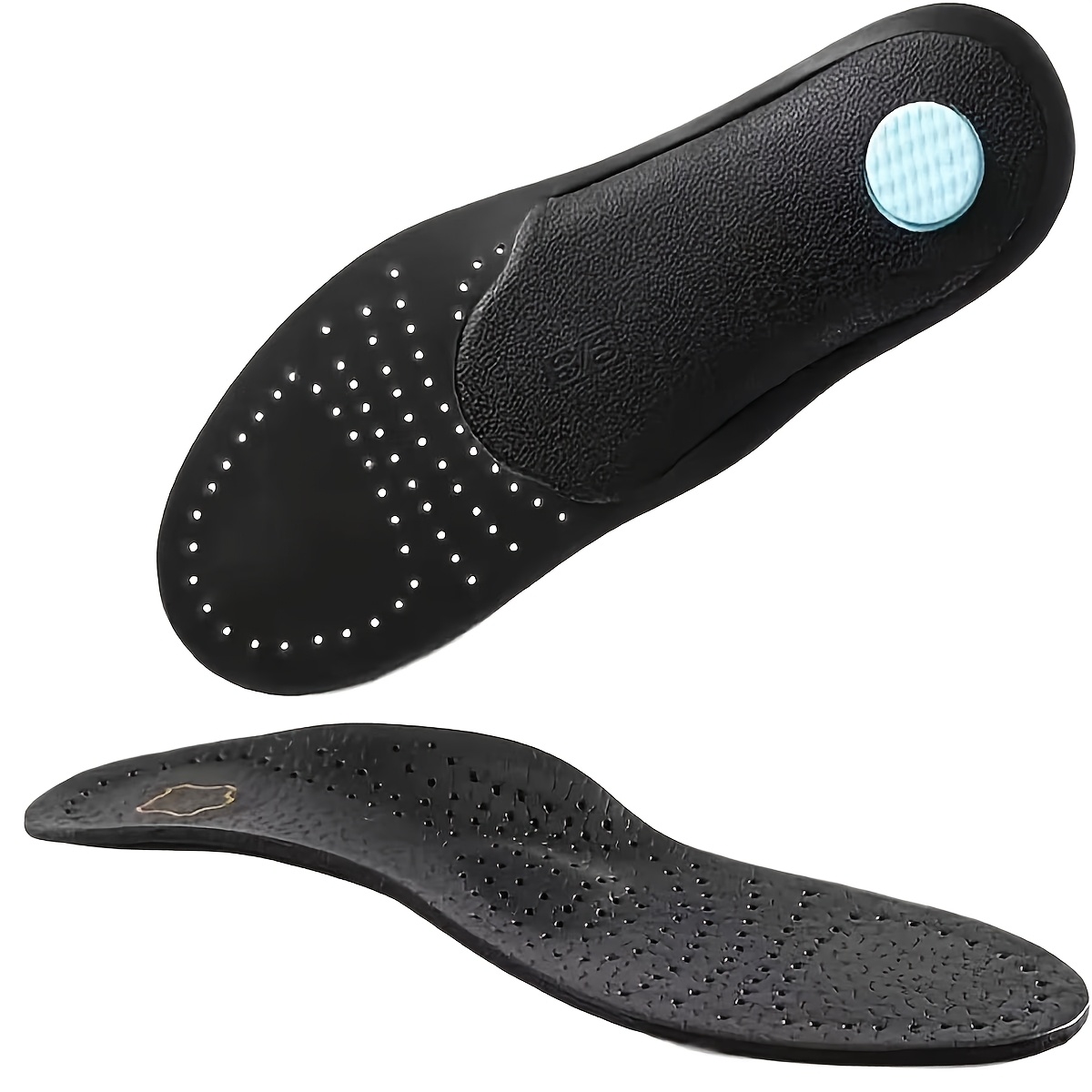 TEMU 1 Paire de Semelles de Soutien de la Voûte Plantaire, , Doublure Confortable, Respirantes et Durables, Adaptées aux Chaussures Décontractées et