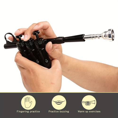 standard trumpet training device bb trumpet training device bb trumpet instrument for student beginner