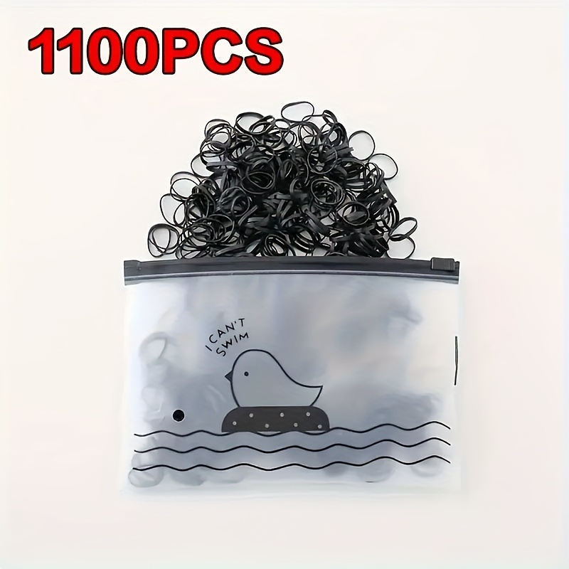1100pcs Of Small Hair Ties Suitable For To Secure Hair