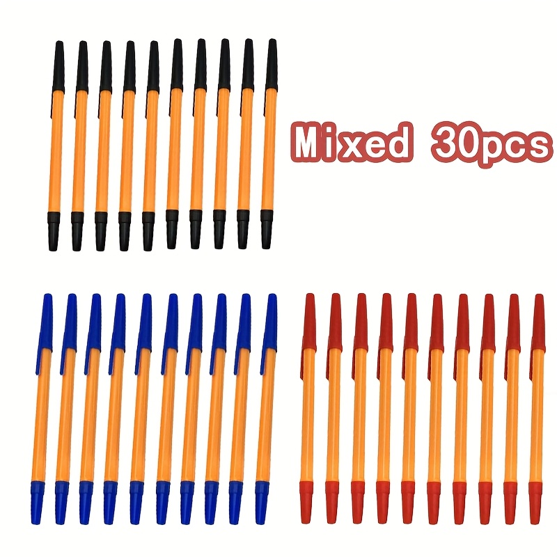 TEMU 20/30pcs Penne a fine originali, penne per scrivere con a lunga , punta fine, penne per scrivere, penne , penne per scrivere qualit�, penne per