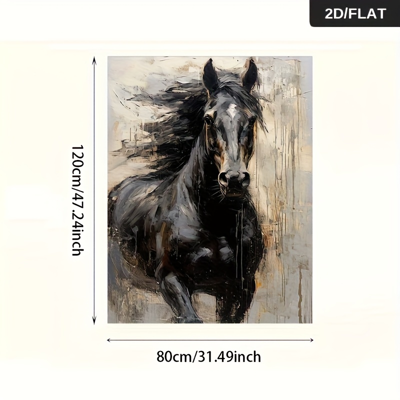TEMU 2d Flat 1pc 31.49*47.24in/80cm*120cm Frameless Modern Abstract Wall Art Canvas Painting Art For Living Room Modern Canvas Poster For Bedroom And
