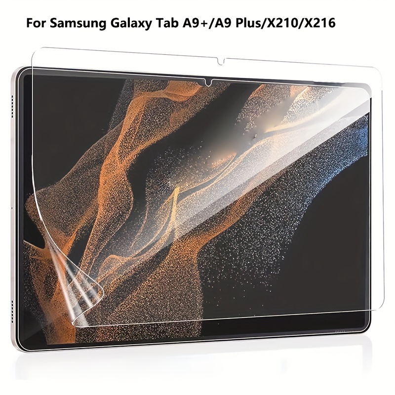 2pcs Pet Soft Film Screen Protectors For Galaxy Tab A9 A8 A7 A9 Plus A7 Lite S8 S9fe S10 Lite S10fe S11