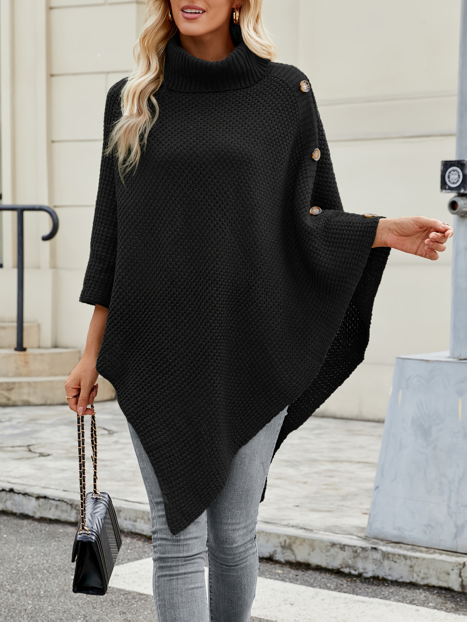oversized shawl sweater