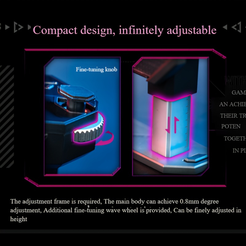 ASUS ROG XH01 Hercules Graphics Card Mount - USB-Powered, Tool-Free Adjustable Height, Magnetic Suction Level Indicator, Black, Compatible with TRITZ Gaming Monitors, Gaming Monitor Mount | Sleek Black Design | Magnetic Suction Mount, Monitor Mounts for Gaming, Asus, Egpu, Graphic Card For Pc, Gpu Graphic Card, Pc Accessories, Gpu Holder, Pc Part, Graphic Card Holder, Vertical Gpu Mount, Mini Pc, Pcie, Argb