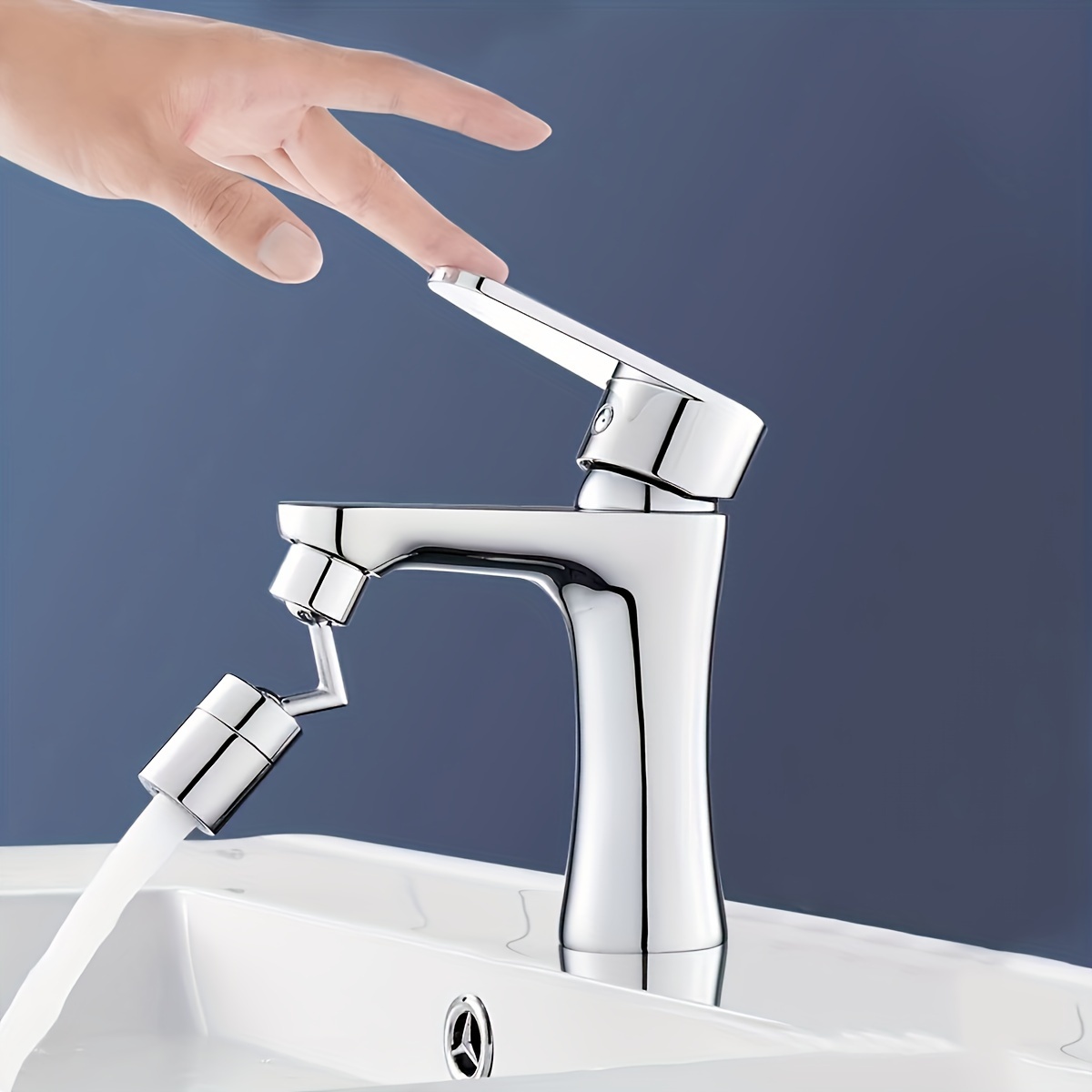 1pc 720 rotating kitchen bathroom faucet splash proof water saving with enhanced mouthwash wash bubbler kitchen faucets for sinks with sprayer kitchen faucet sprayer attachment details 0