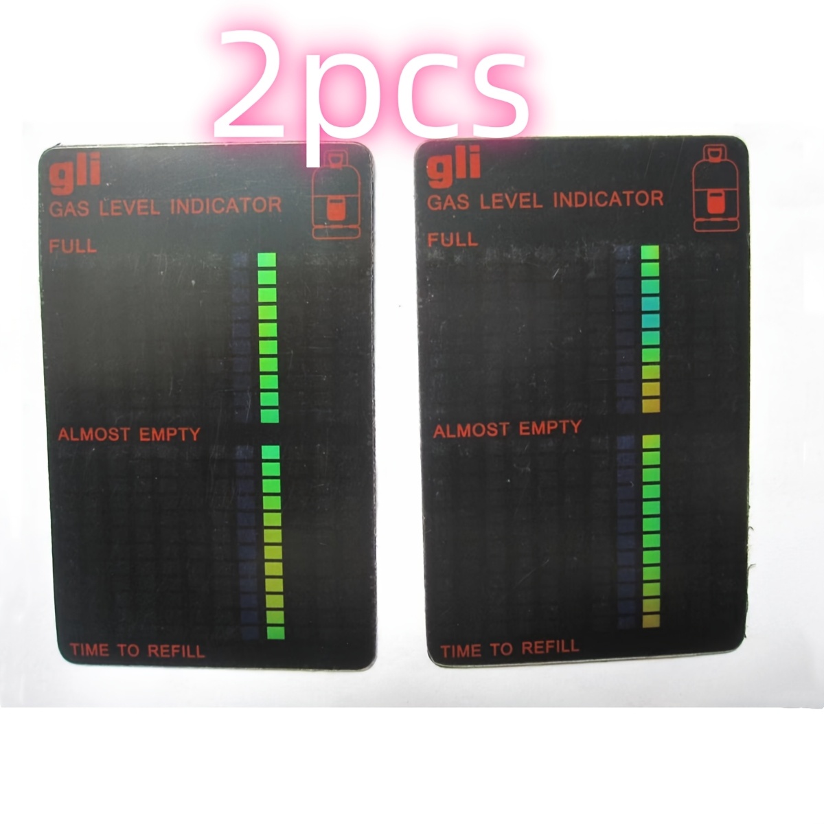 1pc/2pcs Magnetic Propane Tank Level Indicator For Rvs - , Reusable & Durable - Essential Kitchen Tool For Fuel Monitoring