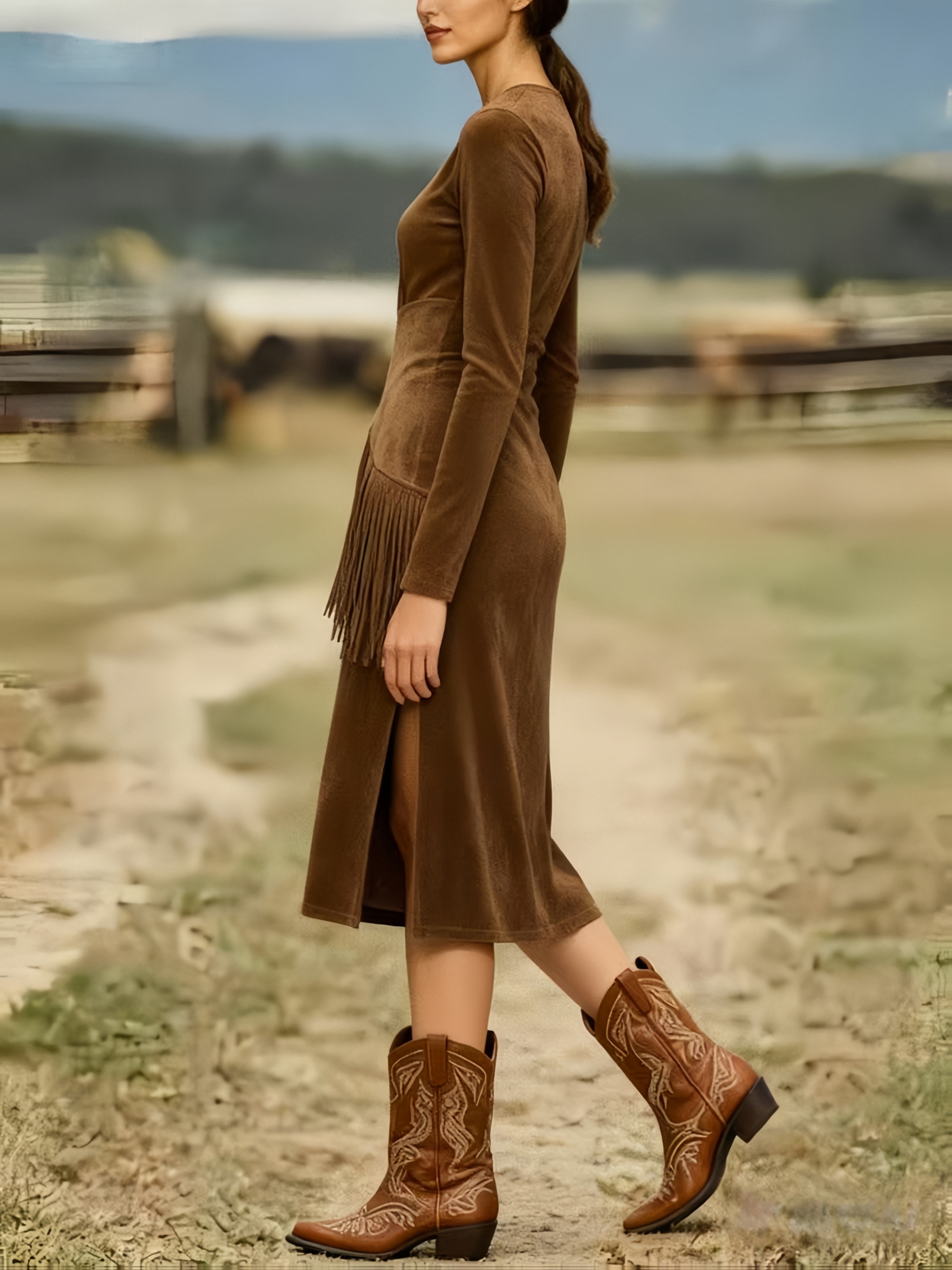 stella nova embroidered midi dress Stella Nova - - Katara Handcrafted Midi Dress main image 1