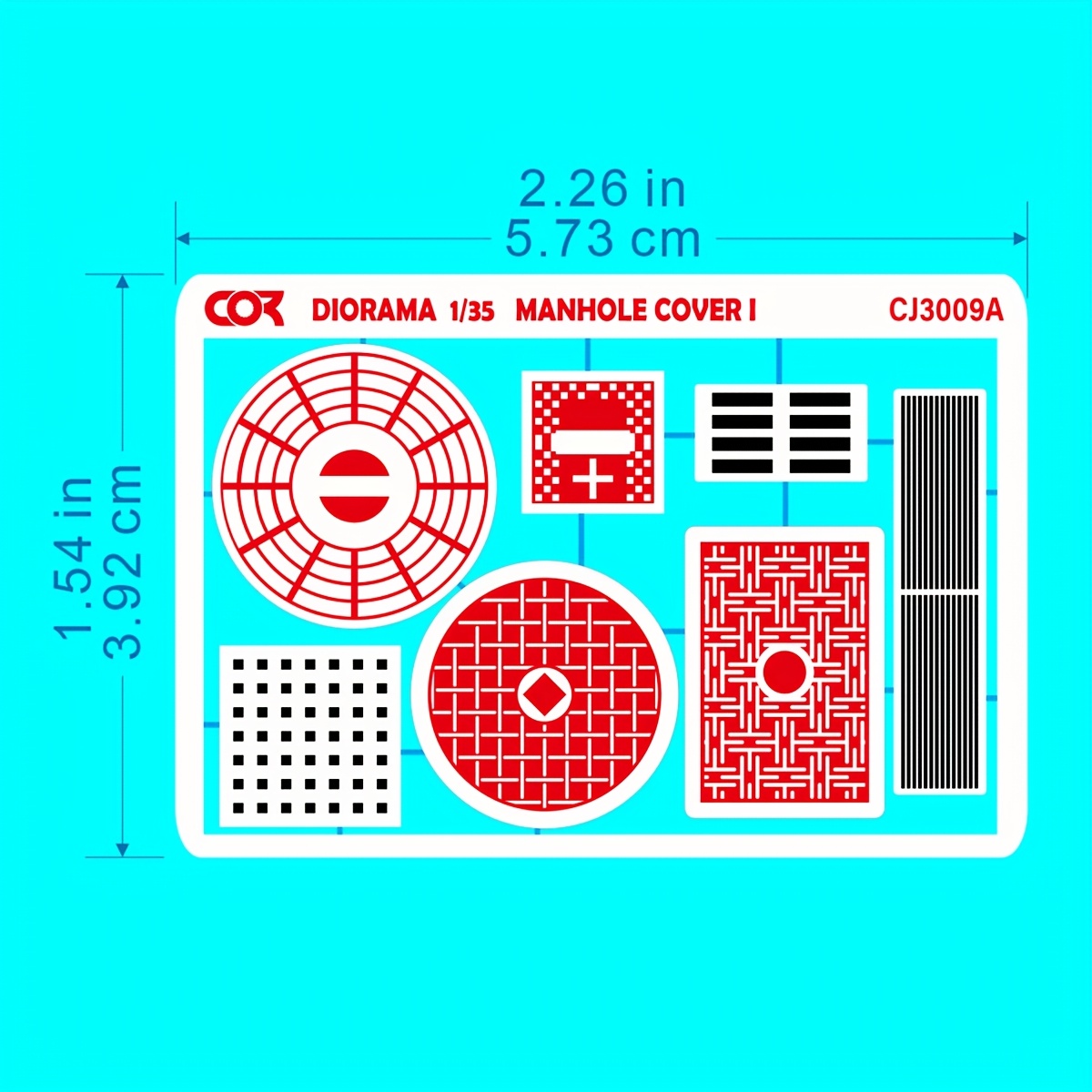 1/35 Photo Etch PE Scale Model Kit Building Material
