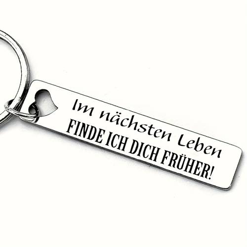 next life ill find you romantic classic quote keychain gift for boyfriend girlfriend husband wife anniversary gift