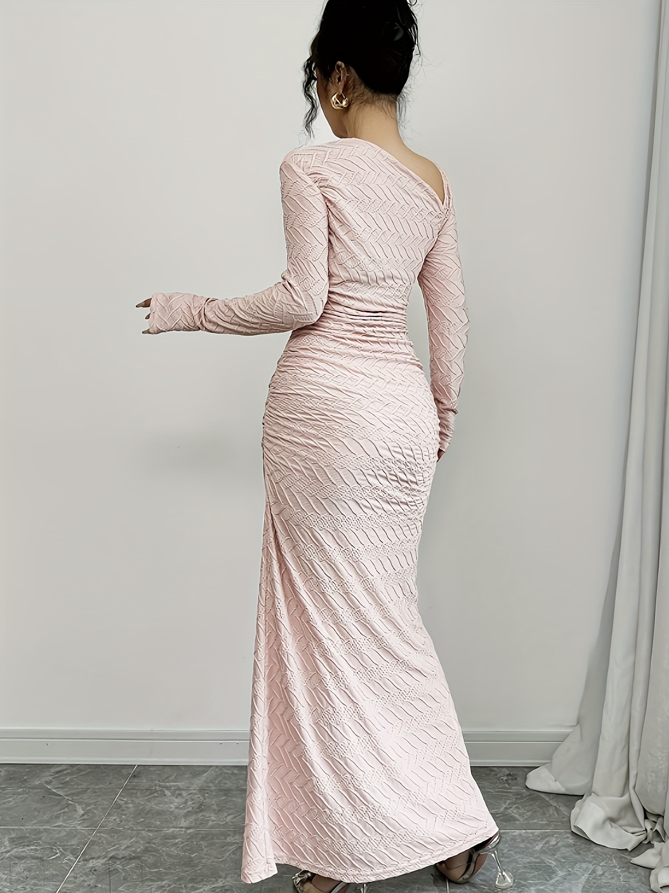 slim fit dress slacks Sexy Long sleeve Sequin bodycon jumpsuit women body bodysuit one piece