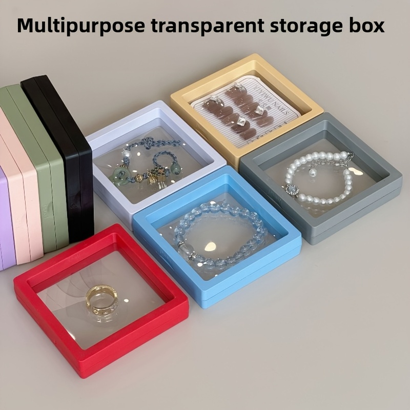 Colorful Transparent Film Suspension Jewelry Box