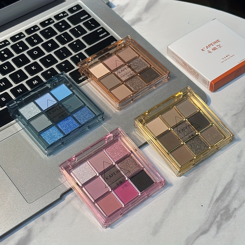 Beauty Glazed Lidschatten-Palette 16 Farben - Matt & Perlglanz, Hochpigmentiert, Wasserfest, #02