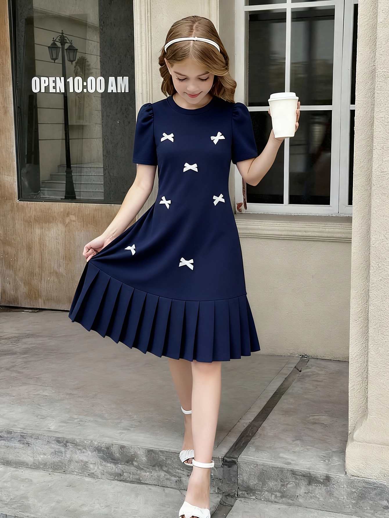 preppy dresses sold on Temu Canada
