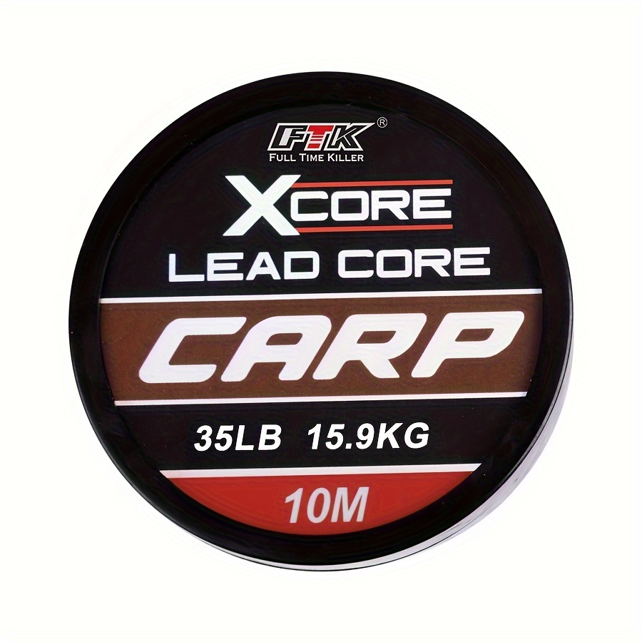 Ftk Performance Lead Core 10m/11 Yard Metered Fishing Line - Designed With A High Density Lead Core For Superior Sink Rate