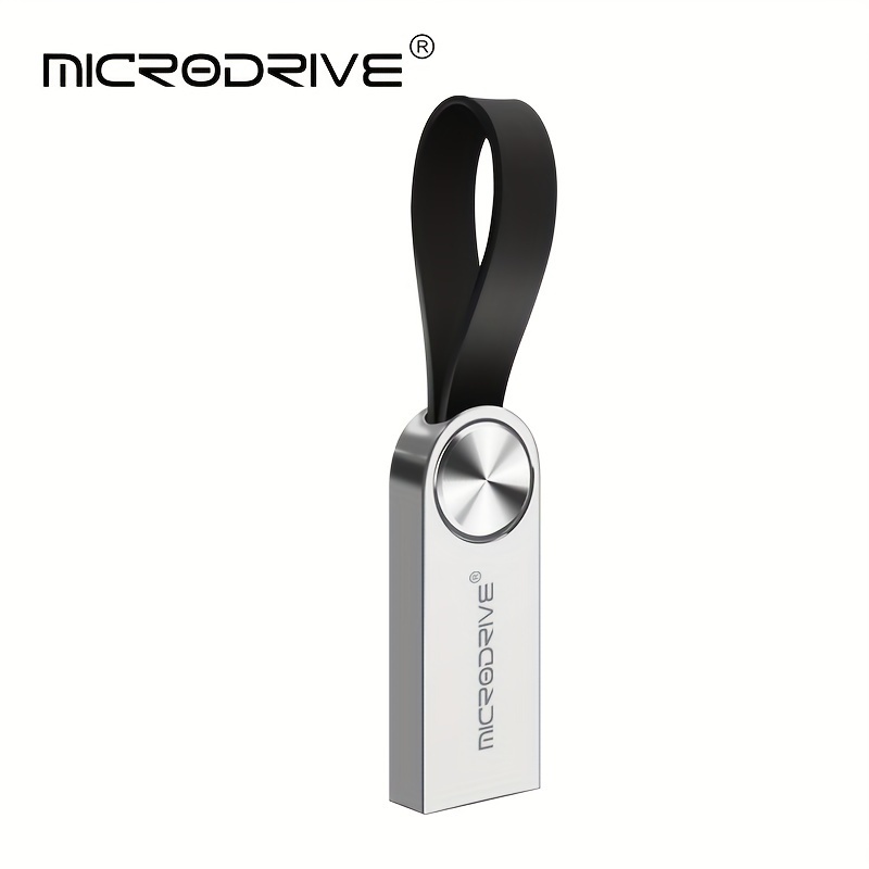 TEMU Memoria USB de velocidad con diseño, flash USB de velocidad 4GB 8GB 16GB 32GB 64GB 128GB USB2.0, memoria USB tipo lápiz negra y plateada,