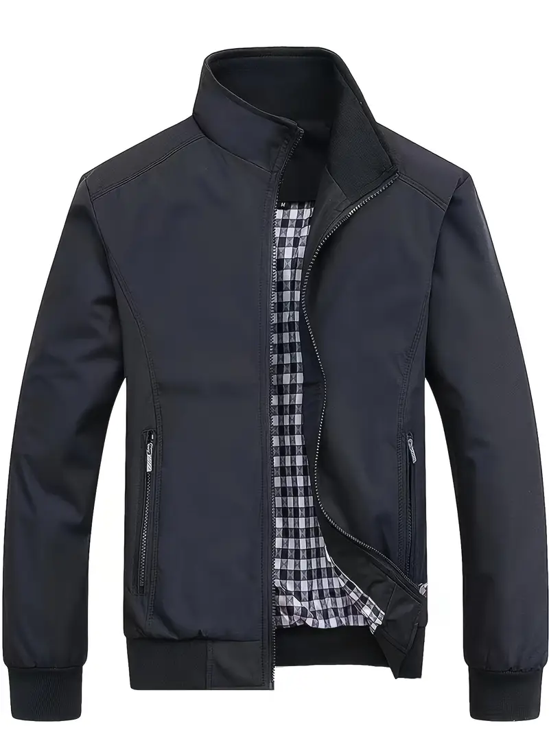 Casual Solid Mandarin Collar Outerwear(6 Colors) Casual Solid Mandarin Collar Outerwear(6 Colors)