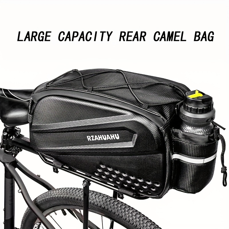 

Large Capacity Bicycle Hard Shell Rear Bag, Cycling Waterproof Rear Seat Shelf Bag