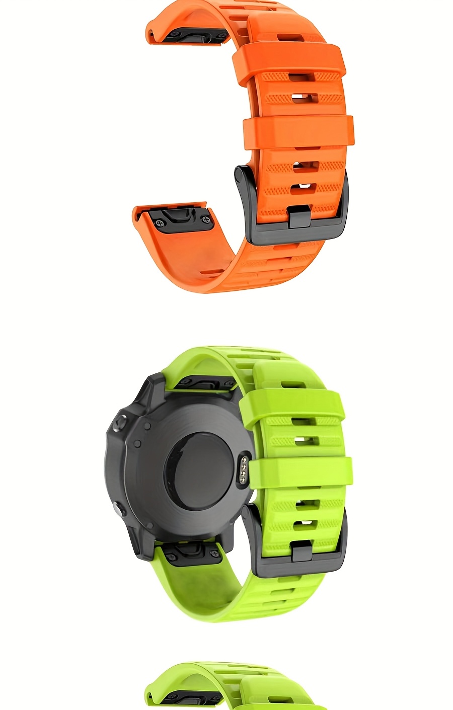 26mm, 22mm, 20mm Silicone Watch Band Straps for Garmin Fenix 6X 6 6S Pro 7X 7 Easyfit Wristband Fenix 5 5X 5S Plus Smartwatch Bracelet, Smartwatch Replacement Strap, Smartwatch Accessories, Smartwatch Strap