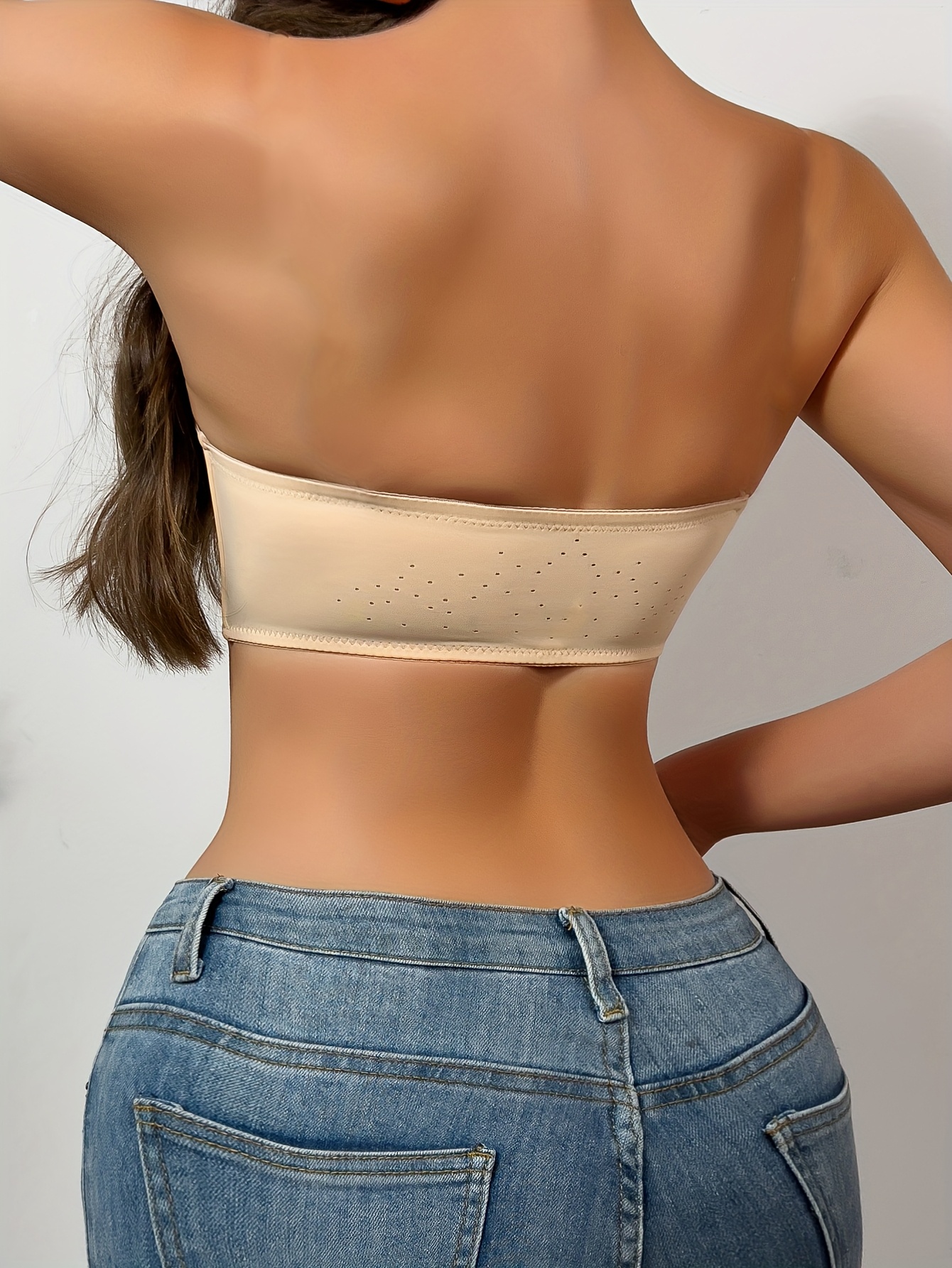Lightweight And Easy Women'S Strapless Bra Without Underwire