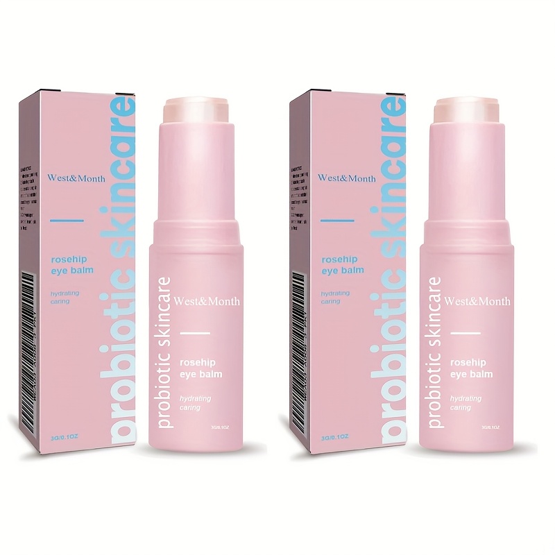TEMU Two-pack Eye Cream Sticks, Moisturizing And Firming Eye Cream For The Skin Around , Moisturizing Eye Care, Reduces Dark Circles, Suitable For