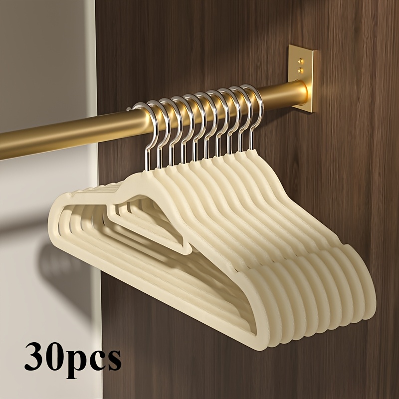 30pcs Of Heavy-duty Non-slip Hangers, Designed To And , Perfect For Shirts, Skirts, And Coats - A Must-have For Home Organization