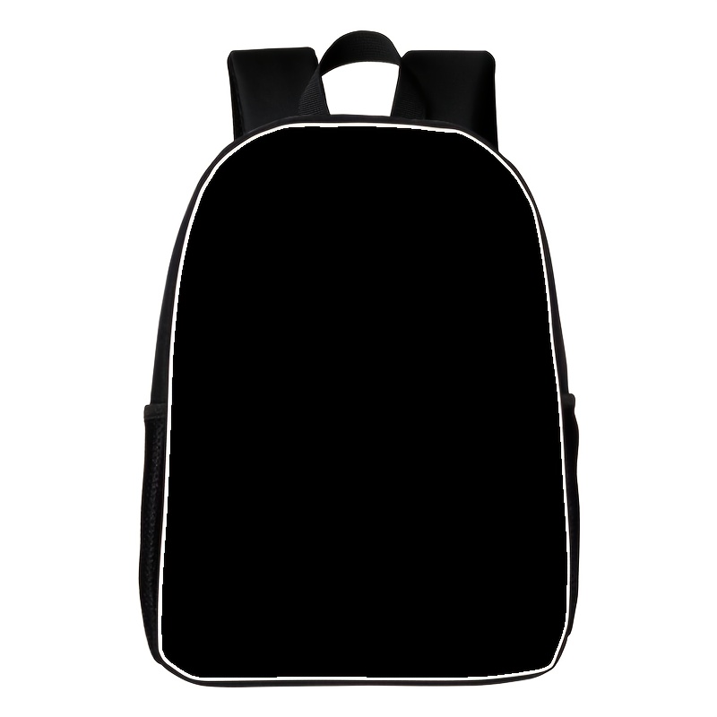 African Girl Backpack with Book Corner Print - Large Capacity Lightweight School Bag, Adjustable Straps & Tablet Compartment, Durable Zipper Closure, Hand Wash Only, Everyday Carryall | Personalized Text Area | Secure Storage, Backpack for School - Image 4