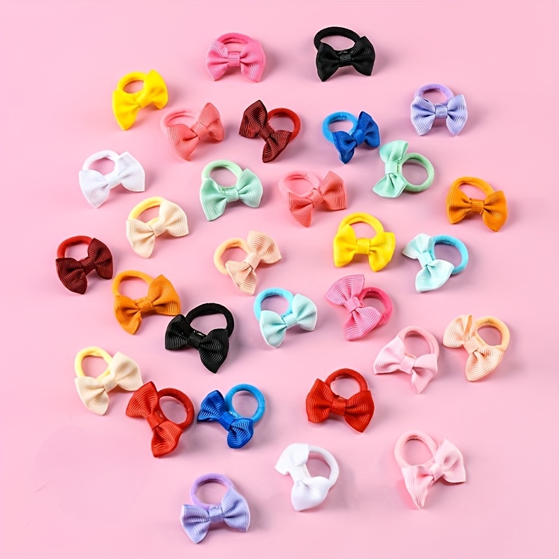 TEMU 36pcs Bow Style Hair Pet Hair Accessories