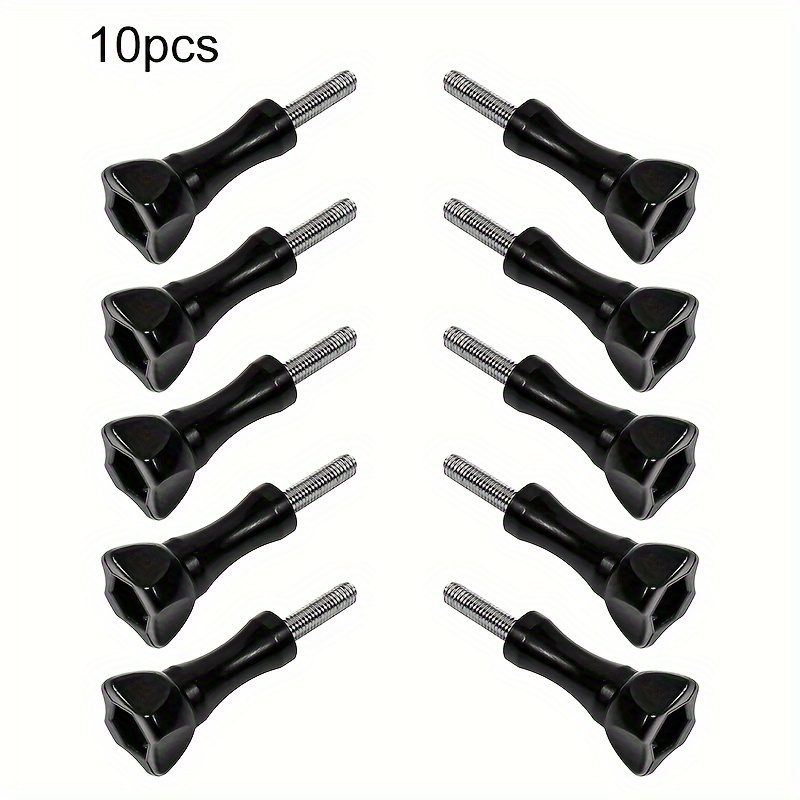 Image of 10pcs Long For Hero 13 12 11 10 6 5 4 3+ 3 Action Camera, 10pcs 1/4 Screw For Pro 4 3 2 Cameras, 10pcs Long Screw For Sports Camera