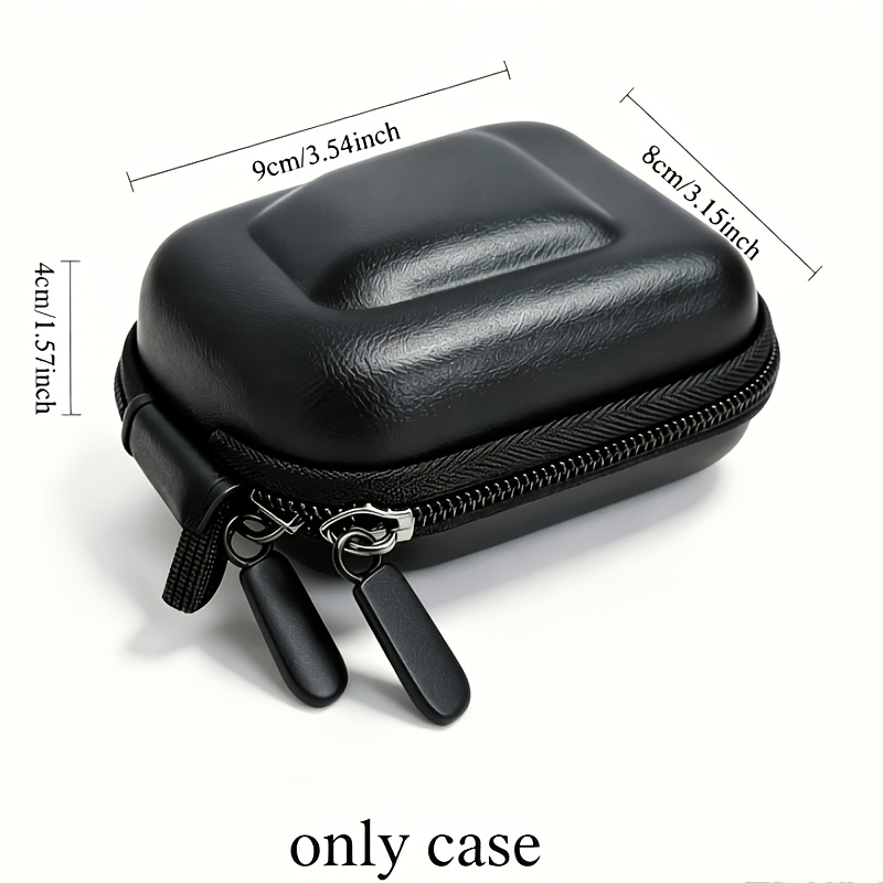 TEMU Portable Hard Shell Case Compatible For Hero 12/11/10/9/8 Camera Case With Hook, / Cover, Travel Storage Suitable For Hero Accessories, Camera