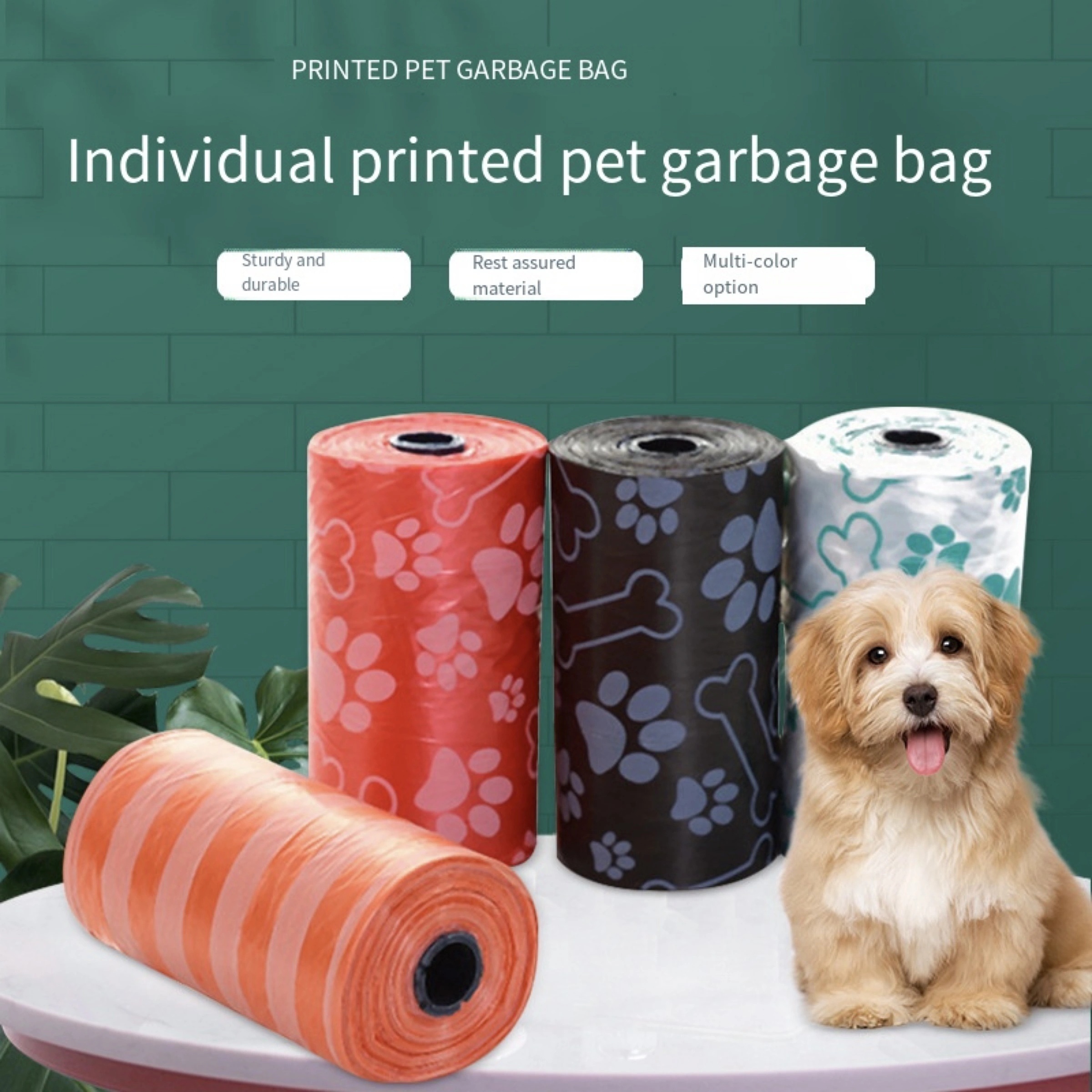 

10- Polypropylene Dog , Printed Pet Poop For Management