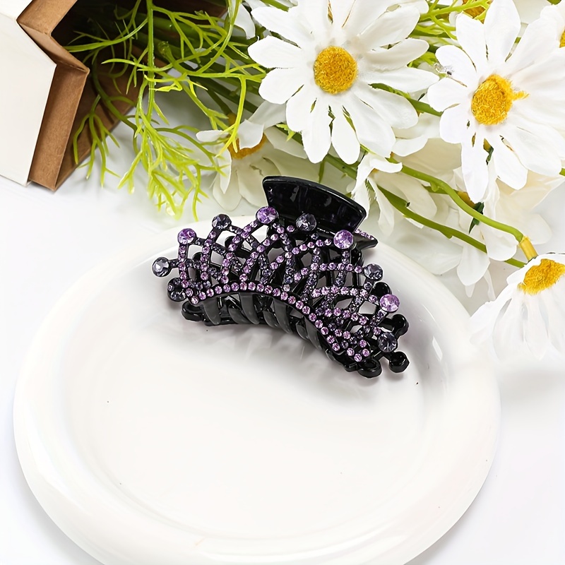 Glamour Girlz Haarspange Mit Strass & Schmetterling – Elegantes Damen-Accessoire
