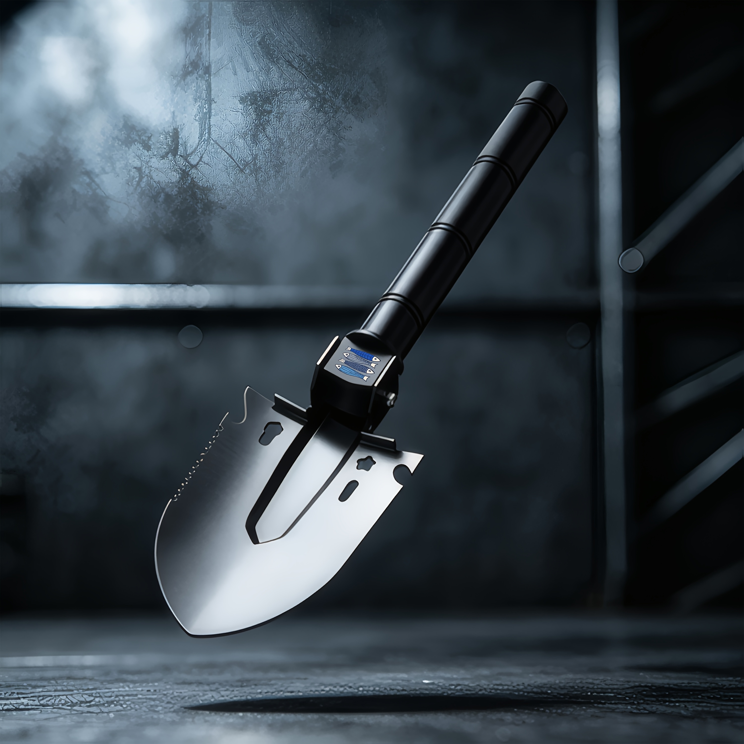 Multi-Functional Entrenching Tool for Camping