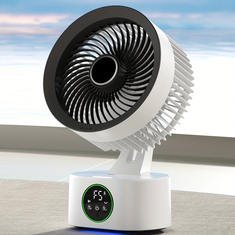 5-Speed 180 Degree Direction Ultra Quiet High Wind Suitable for Outdoor/Indoor/Travel Convenience And Easy to Carry Mini Fan for Student Office Cooling, Expandable Shakinghead Cooling, USB Desk Fan (Without Plug)