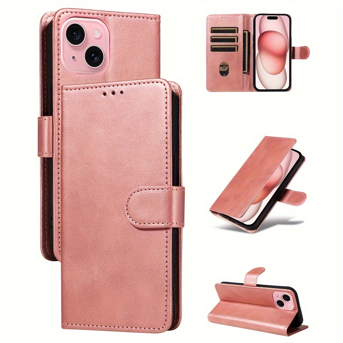 Custodia A Portafoglio Compatibile Con IPhone 16 Pro Max Con - Foto 9