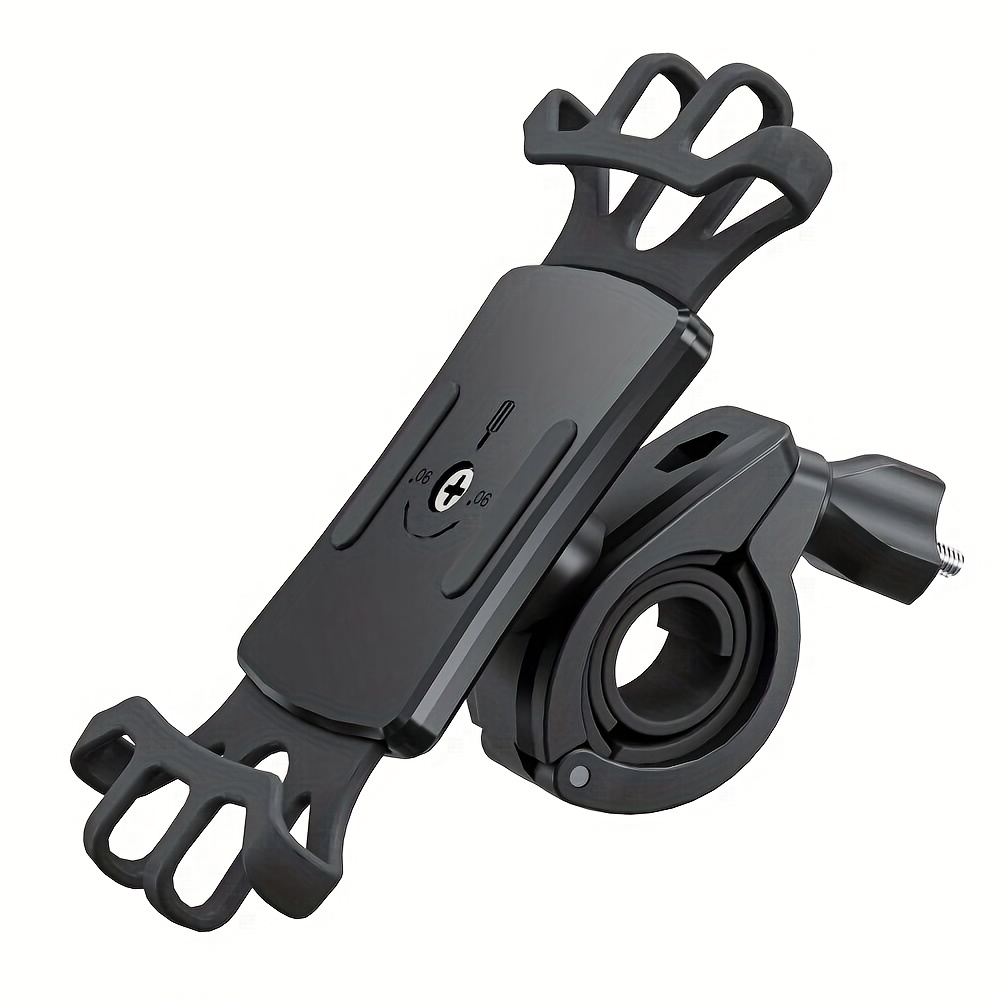 E-shop PLDHPRO Fahrrad-Handyhalterung kompatibel mit 12/13/14/15/16", 360° drehbarer verstellbarer Smartphone-Halter mit rutschfester Fahrradhalterung,