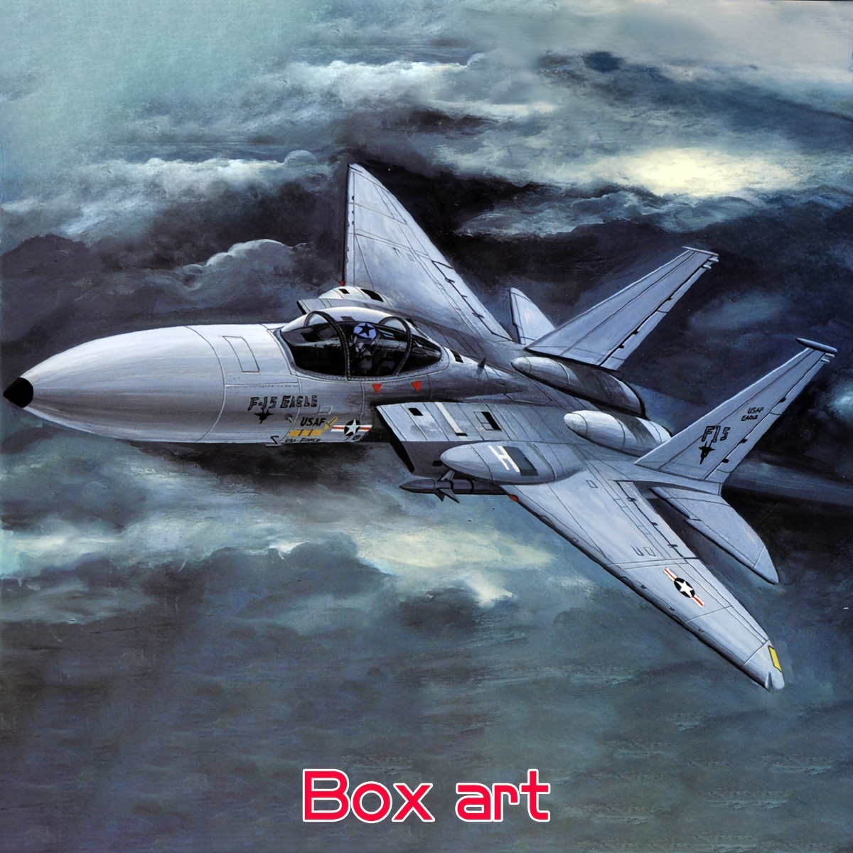 Us F 15 Eagle Fighter Jet Model Kit 1 144 Scale Abs Resin Diy Assembly ...