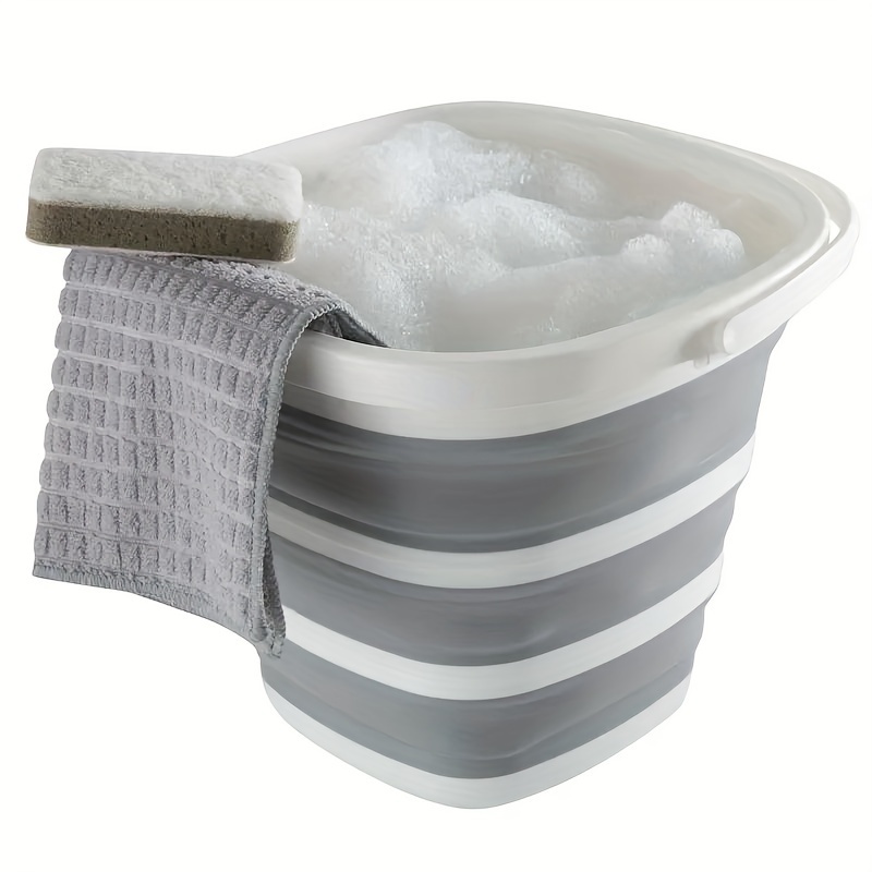 

Indoor And Outdoor Collapsible Bucket With Handle