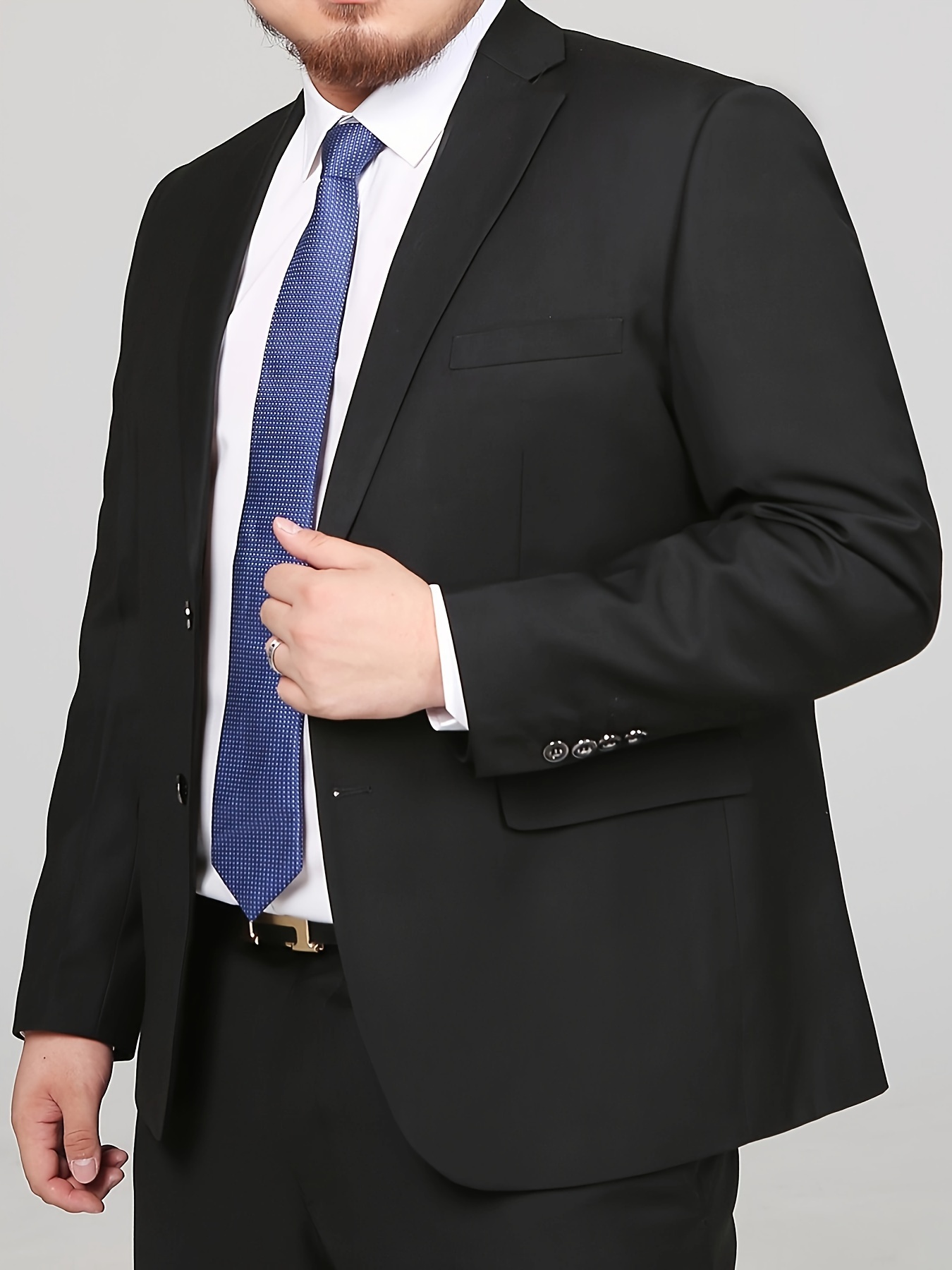 8xl big tall single breasted suit jacket classic Temu Philippines