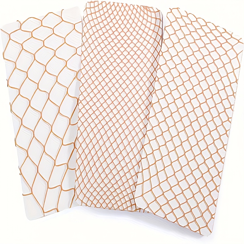 3 Pairs Of Women's High-waisted Fishnet Leggings, Solid Color Fishnet Stockings, Stylish And Versatile, Suitable For Women, With High Elasticity In Mesh Sizes