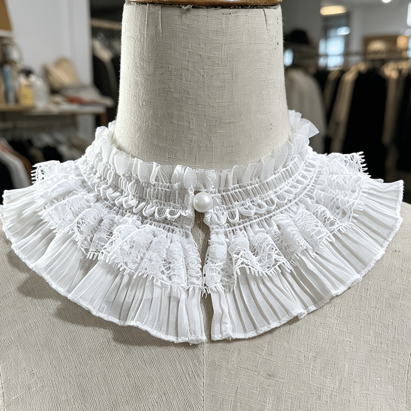 TEMU Sciarpa originale con , nuovo stile, multifunzionale, , decorazione per camicia da donna, sciarpa arricciata, alla coreana