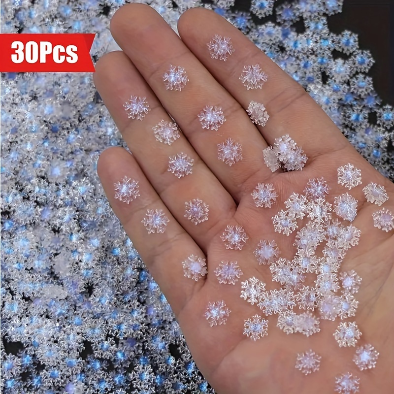 

30pcs Embellishments For Christmas Crafts, Art, Diy Projects, Scrapbooking, Decor, And