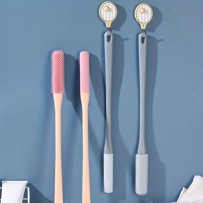 Toe Gap Cleaner Soft Foot Brush for Dead Light Beige Removal, Scrubber and Exfoliator, Pedicure Essential, Foot Care Tool, Handheld Scrubber, Compact Brush, Durable Bristles, Hygienic Material, Exfoliating Tool, Remover, Beauty Enthusiasts, Selfcare Essentials