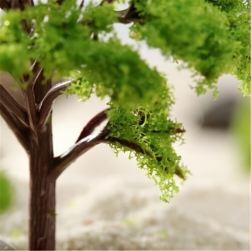 50 Arbres Miniatures De 4 Cm Pour Décors, Maquettes, Tables De Sable - Décoration Réaliste Pour Dioramas Et Projets Créatifs