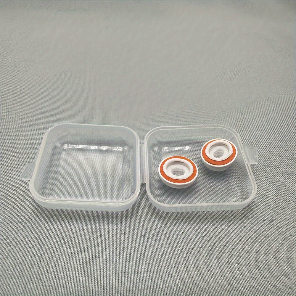 TEMU Silikon- och svampöronspetsar för AirPods Pro, lämpliga för Apples brusreducering, ger komfort och brusisolering.