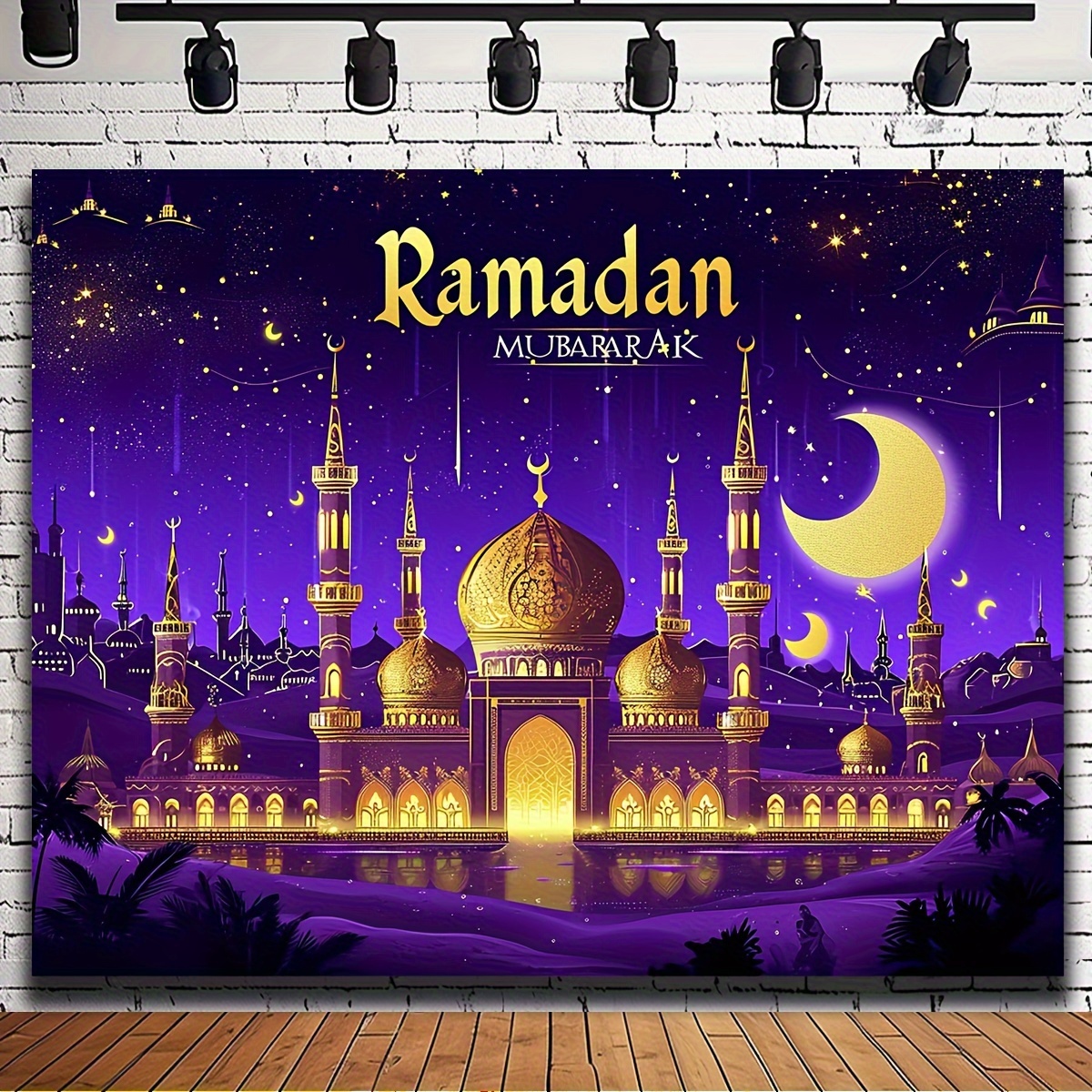 1 Pezzo Decorazioni Ramadan Mubarak Casa Decorazioni Eid - Temu Italy