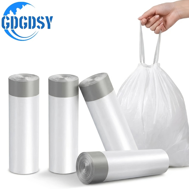TEMU 60 sacs poubelles portables épais et larges, sacs à , sacs à déchets de cuisine épaissis et agrandis, adaptés , , à coucher, de bain, sacs de