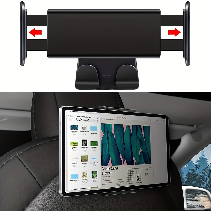 テスラ モデル3 y パッド タブレットホルダー】車用バックシートスマホ