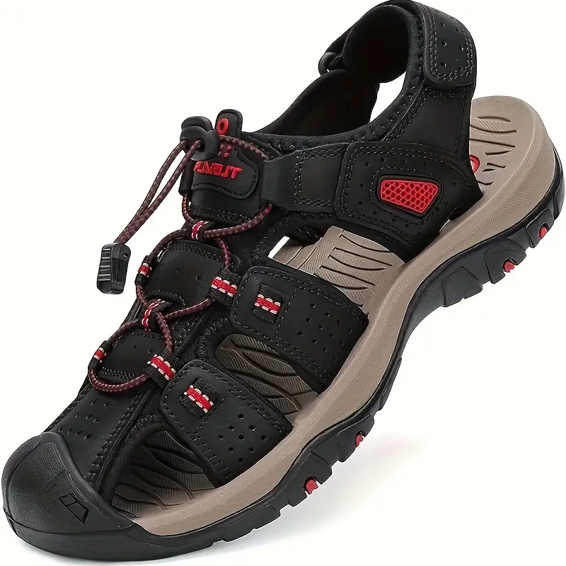 mens hiking sandals closed toe outdoor beach sandal waterproof sport fisherman sandals water shoes summer details 2