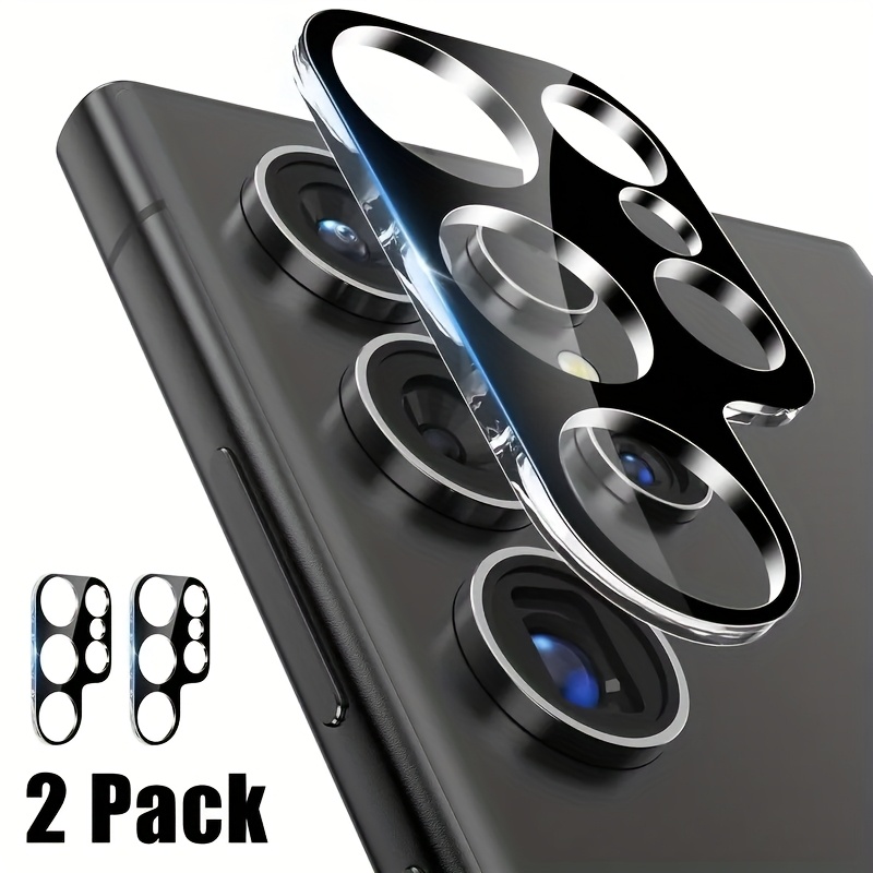 2pcs Camera Lens Screen Protector Suitable For Galaxy S25 Ultra / S25 Plus / S25, Tempered Glass Camera Lens Cover Accessory, Compatible With Galaxy S25 Ultra, S25 Plus / S25 Camera Lens Protector, Hd